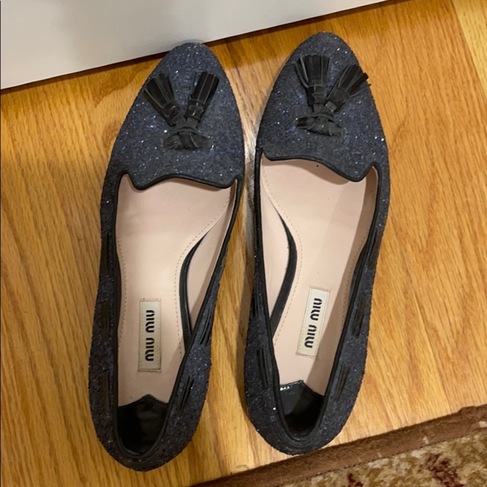 Miu Miu lightly worn Loafers!